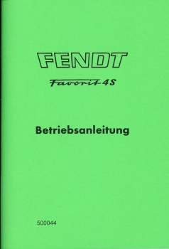 Bedienungsanleitung Favorit 4 S FW/ FWA   (03.68 )